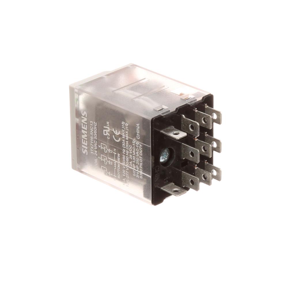 PREMIUM PLUG-IN RELAY, 3PDT, 15A, 24VAC