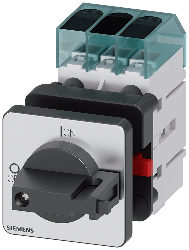 Main switch 3-pole Rated