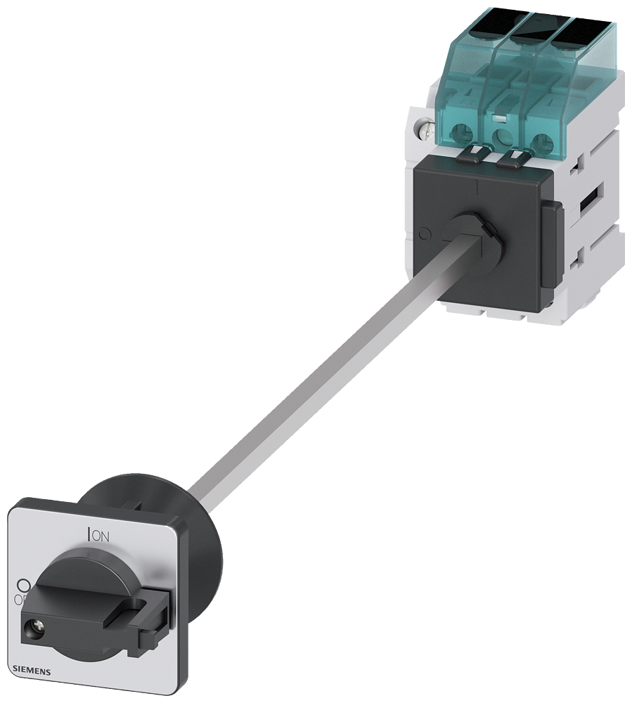 Main switch 3-pole Rated