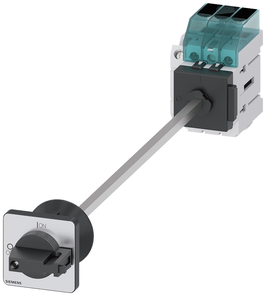 Main switch 3-pole Rated