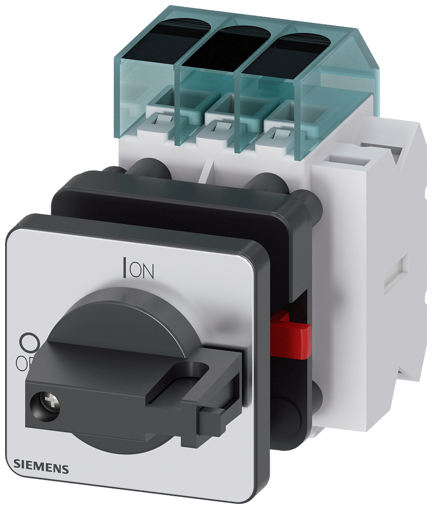 Main switch 3-pole Rated