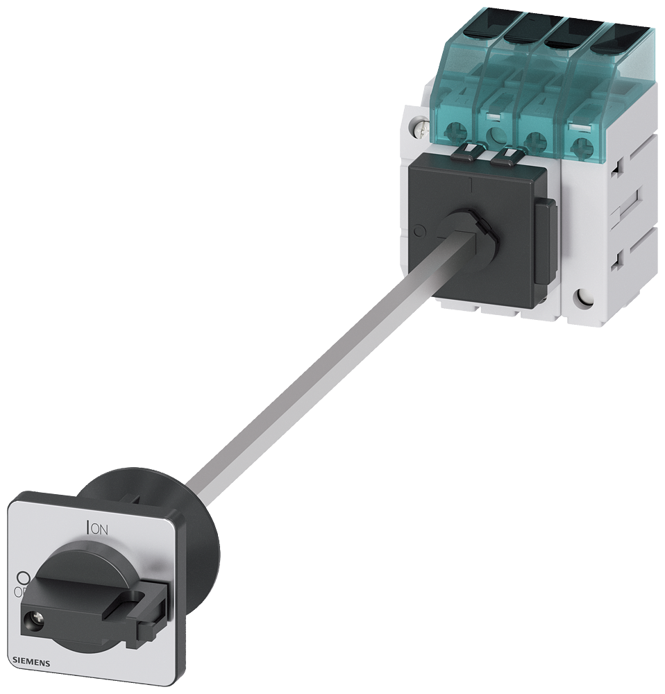 Main switch 3-pole + N Rated