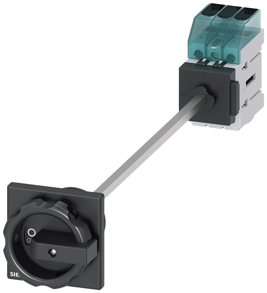 Main switch 3-pole Rated