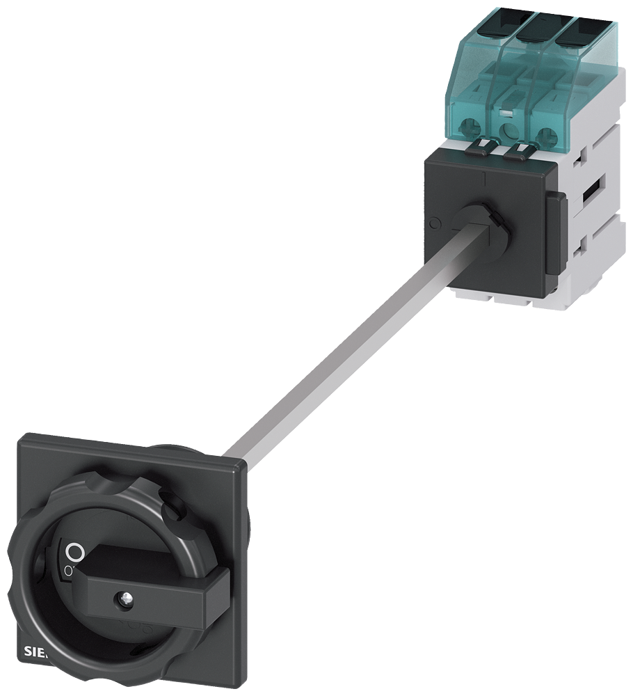 Main switch 3-pole Rated