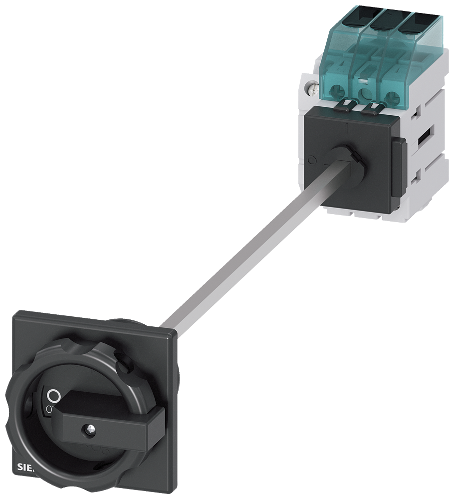 Main switch 3-pole Rated