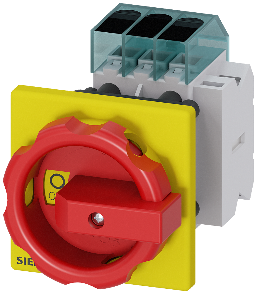 Main switch 3-pole Rated