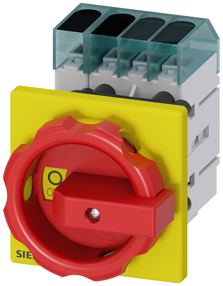 Main switch 3-pole + N Rated