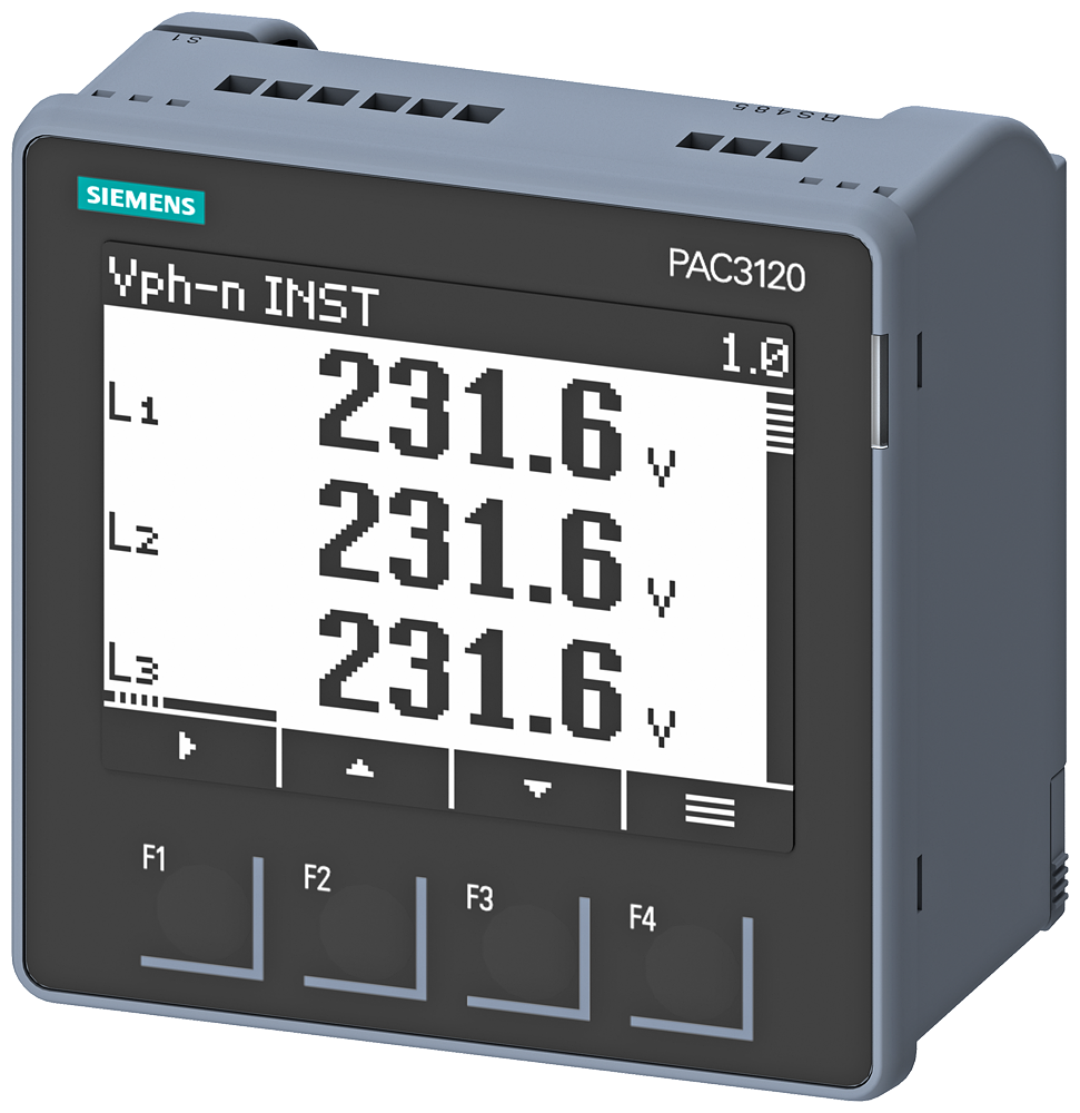 PAC3120, DISPLAY, AC/DC, 2DI/DO, RS485