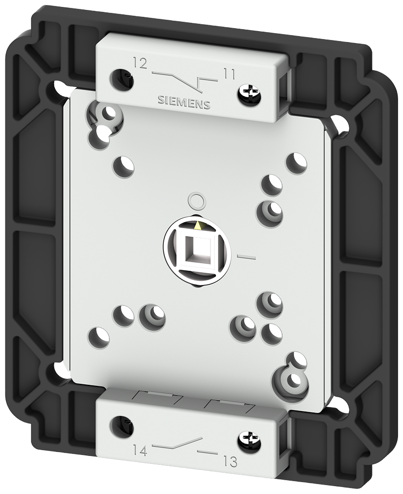 Front-mounted auxiliary switch