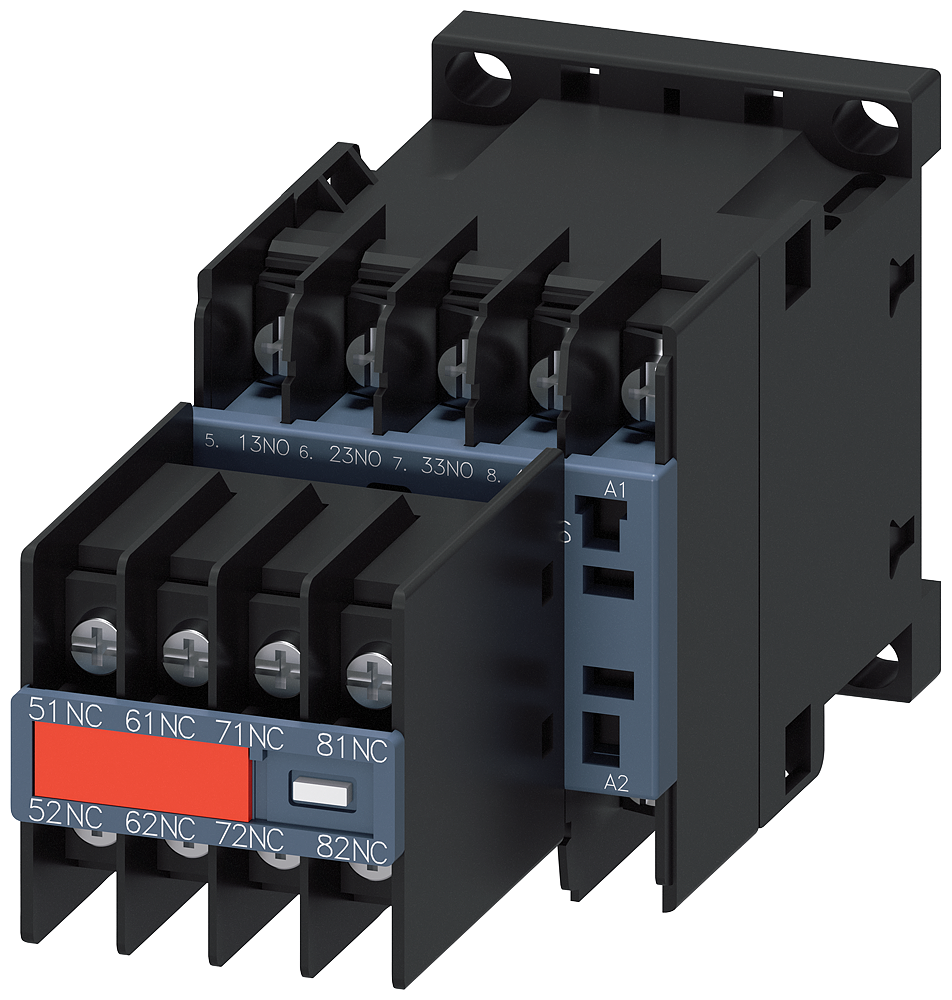 CONTROL RELAY 4NO+4NC AC 208V RING LUG