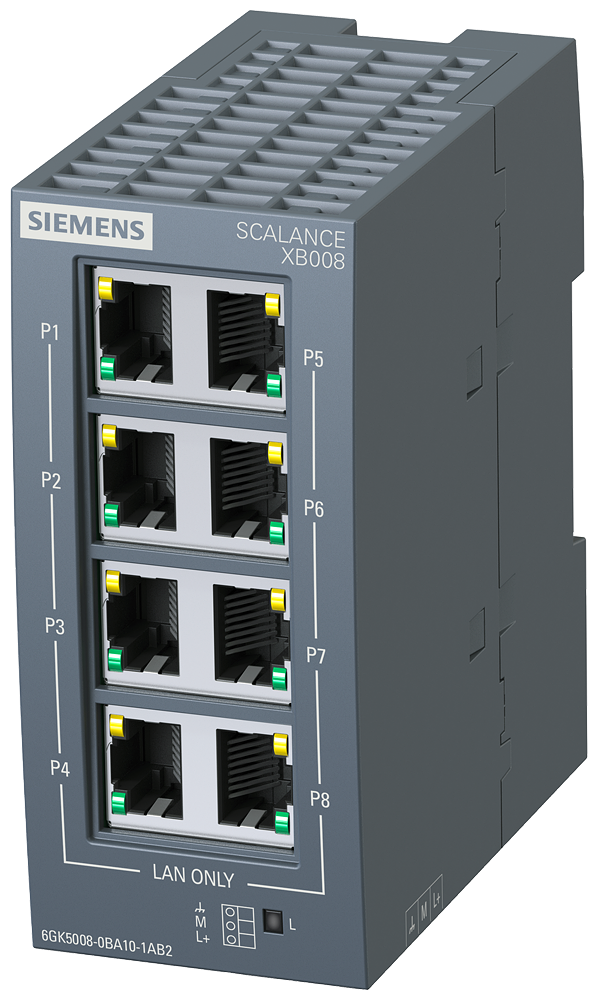 SCALANCE XB008 ETHERNET SWITCH