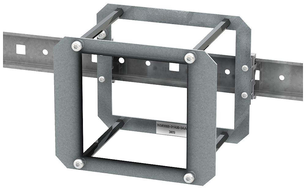 PAC3xxx/4xxx DIN rail Two-Tier adapter