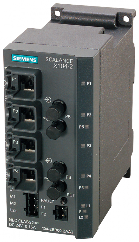 MODULE,SCALANCE X104-2,IE-SWITCH,RJ45