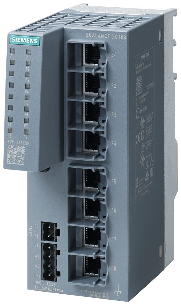 SCALANCE XC108 IE SWITCH