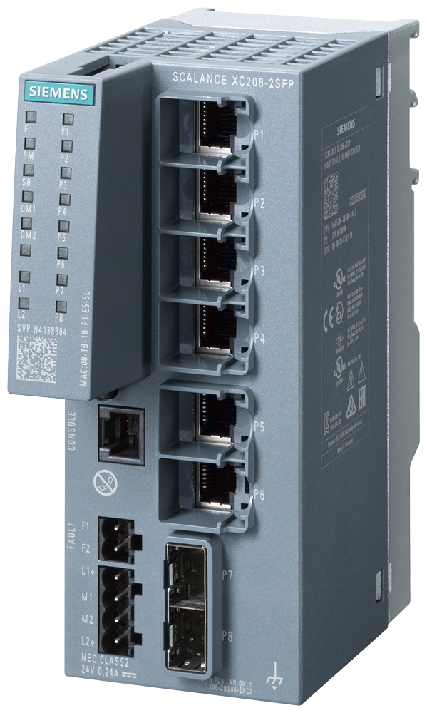 SIPLUS NET SCALANCE XC206-2SFP