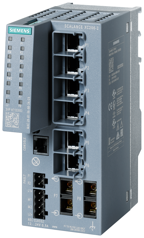 SCALANCE XC206-2 ETHERNET SWITCH