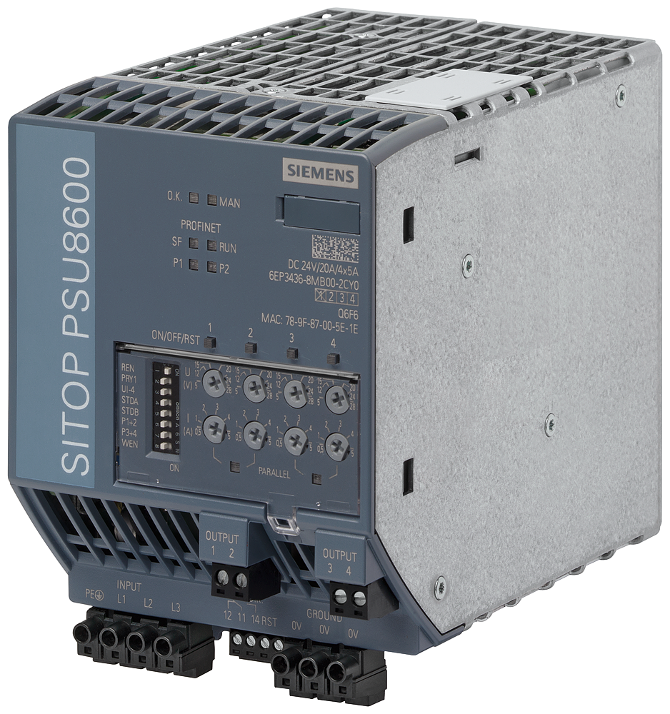 SITOP PSU8600 20A/4X5A PN. VERSION BMW