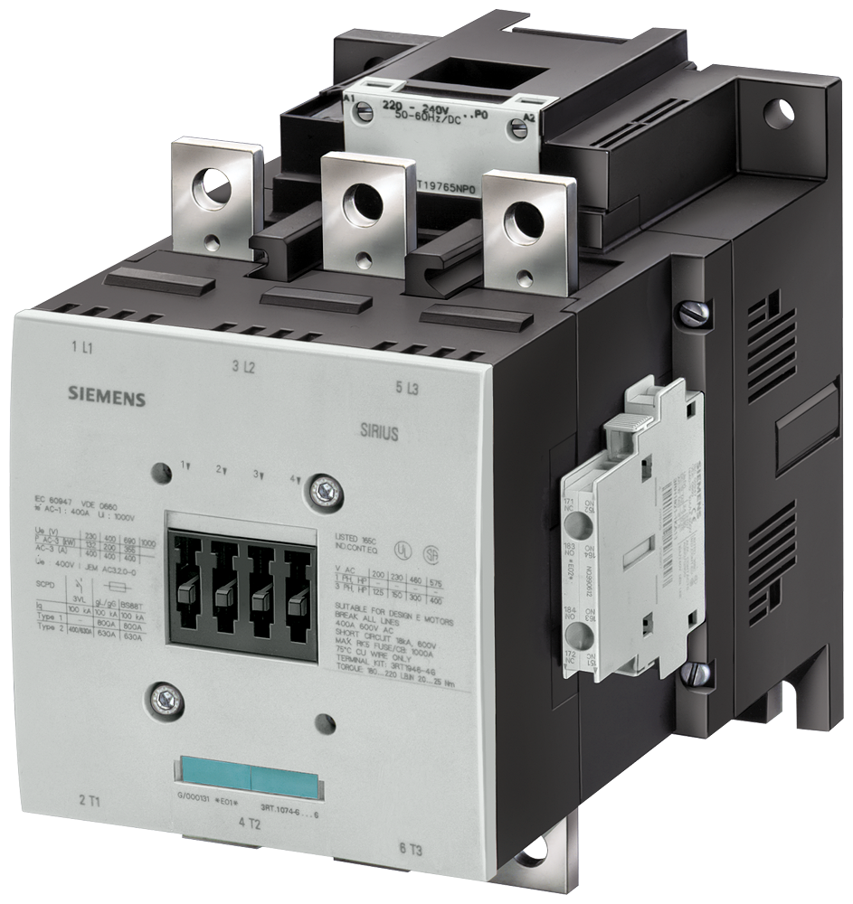 CONTACTOR. 3-POLE. 690 A/1PH