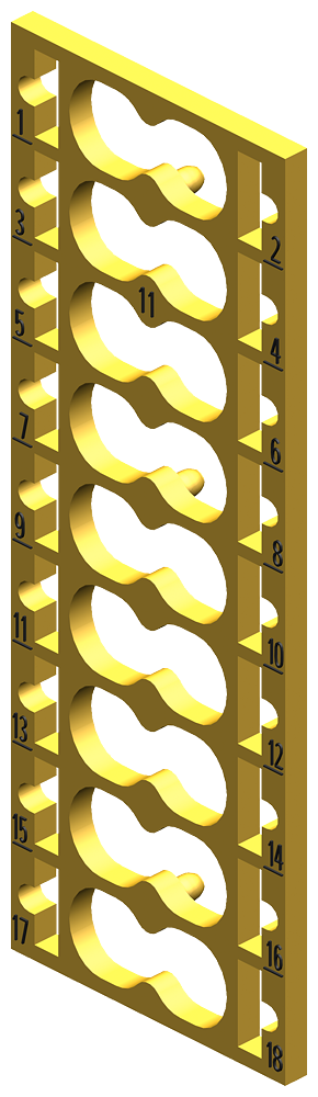 10 color-coded labels CC11