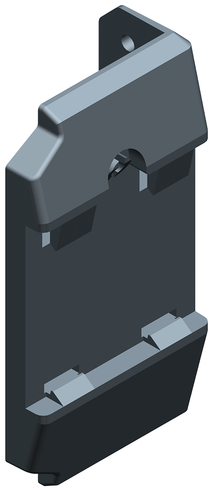 Book mounting set DIN-Rail. IPC127E