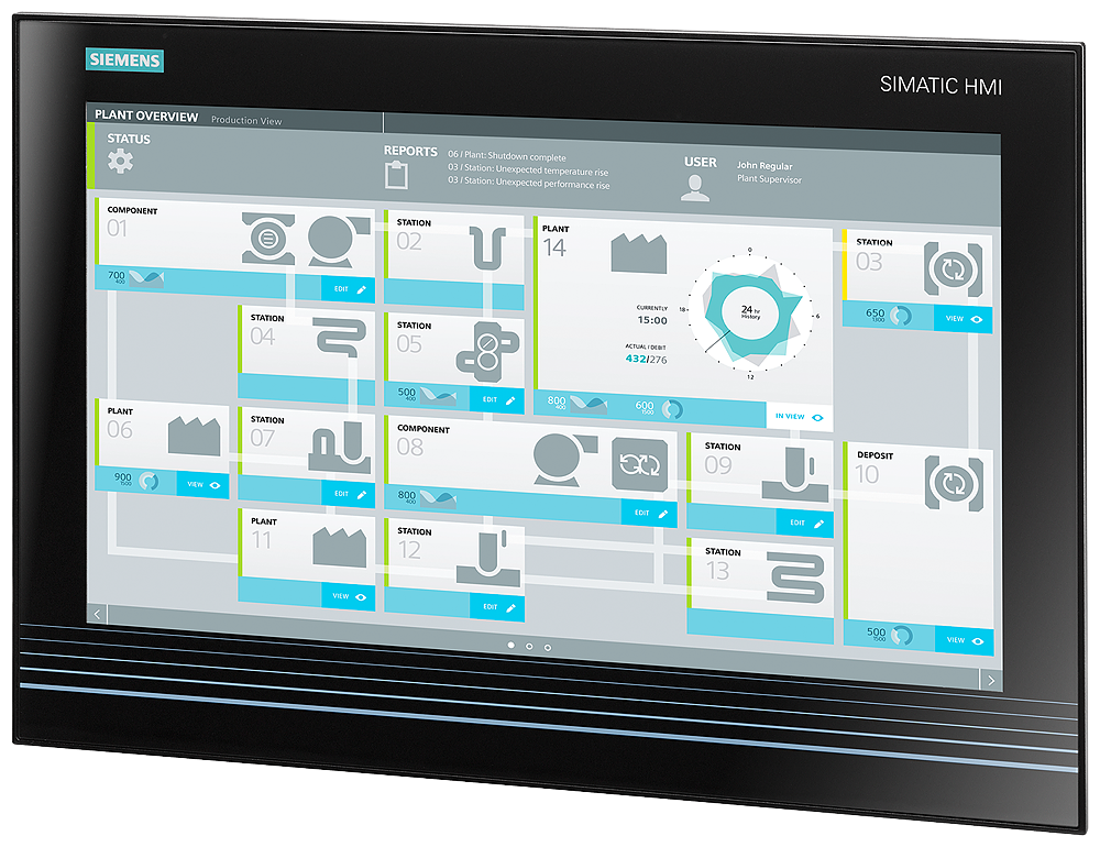 SIMATIC Flat Panel 15" Multitouch Ext