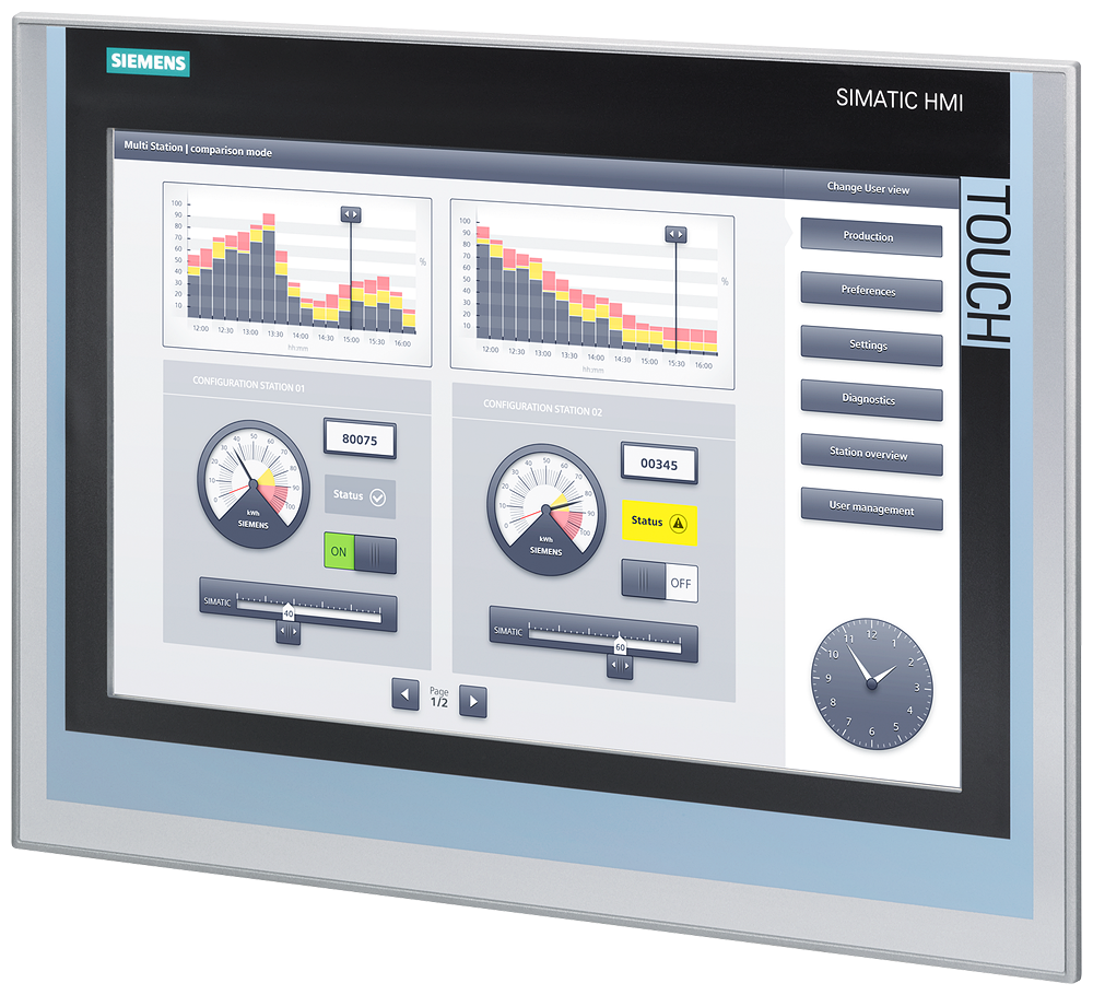 SIMATIC HMI TP1500 COMFORT PANEL, 15"