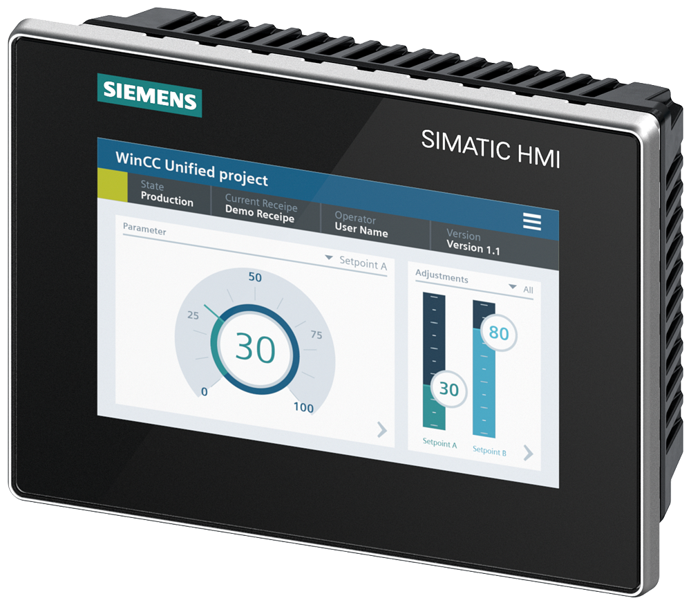 SIPLUS HMI MTP700 Unified Comfort