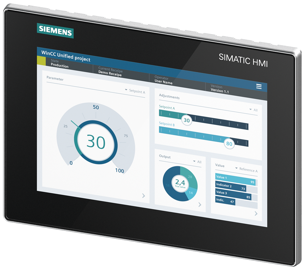 SIPLUS HMI MTP1000 Unified Comfort