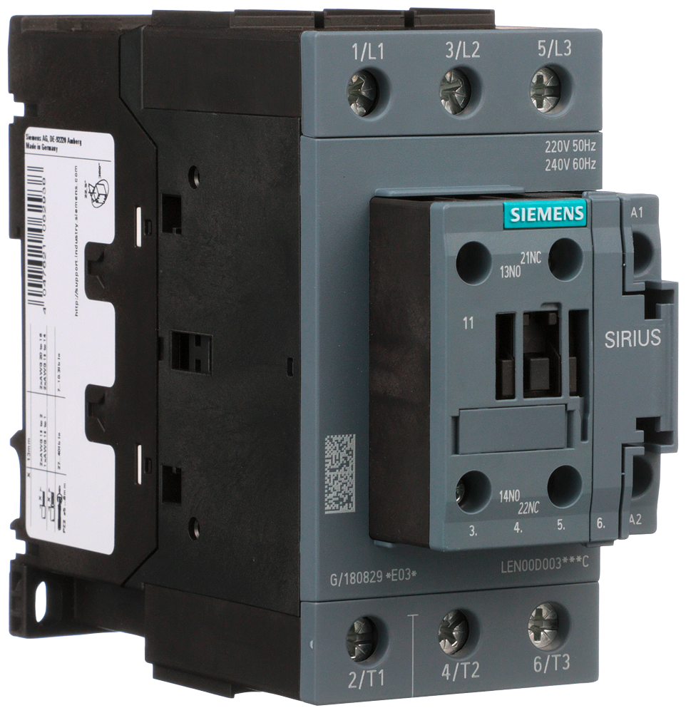 CONTACTOR,LTG,EH,OPEN,60A,3NO,24V