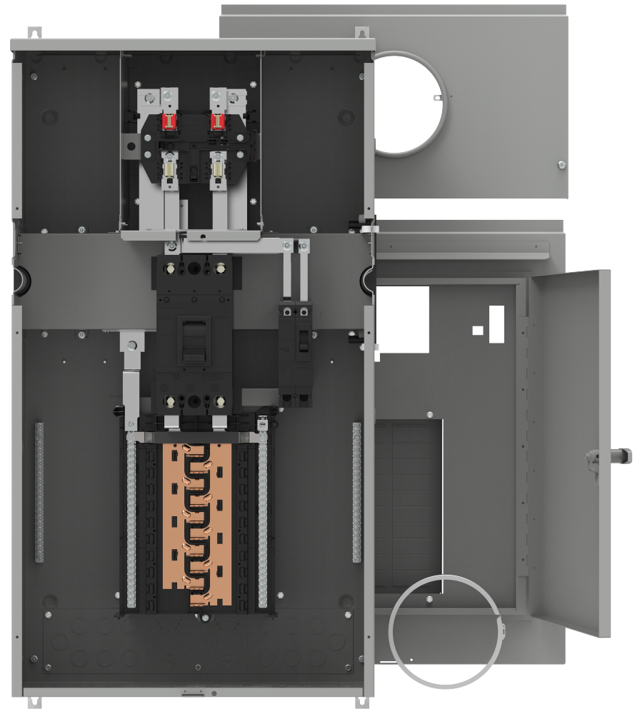 POWMOD WC 2040 4J 1P3W 125/125A RING