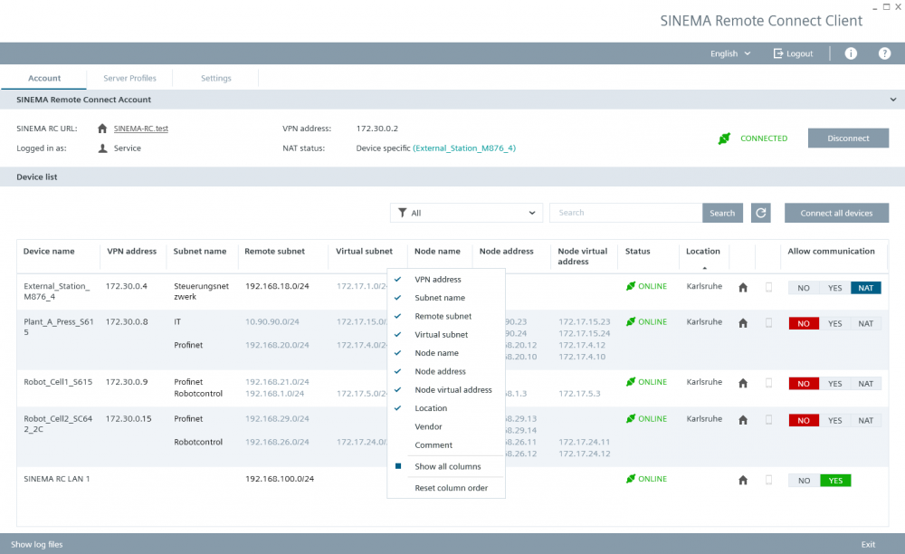 SINEMA RC CLIENT V3