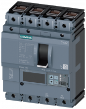 Siemens 3VA2125-0KQ46-0AA0 - BRKR 3VA21 4P 25A 200KA ETU8-LSIG BOX