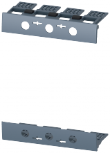 Siemens 3VA9114-0KB01 - BRKR 3VA11 160A 4P TRML COVER PI/DO UNIT