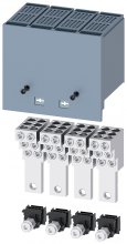 Siemens 3VA9154-0JF60 - BRKR 3VA1 160A DIST LUG 6W 4P ACC PI/DO