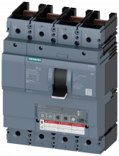 Siemens 3VA6340-0HM41-0AA0 - BRKR 3VA63 4P 400A 200KA ETU3-LIG