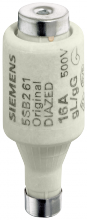 Siemens 5SB2611 - D-FUSE 16A 500V