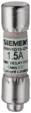 Siemens 3NW3030-0HG - FUSE, CLASS CC, 3A, 600 VAC