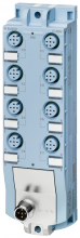 Siemens 6ES71415AH000BL0 - ET 200AL. IO-Link. DI 16x24VDC. 8xM12