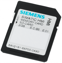 Siemens 6AV66718XB100AX1 - MEMORY CARD 512 MBYTE,SECURE DIGITAL