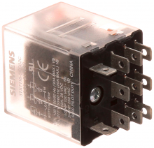 Siemens 3TX7116-5FC03C - PLUG-IN RELAY, 3PDT, 15A, 24VDC