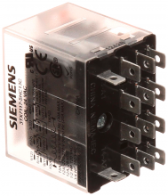 Siemens 3TX7117-5HC13C - PLUG-IN RELAY, 4PDT, 15A, 24VAC