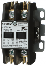 Siemens 45EG20AH - Contactor, 45DP,30A,2P,Open,480V