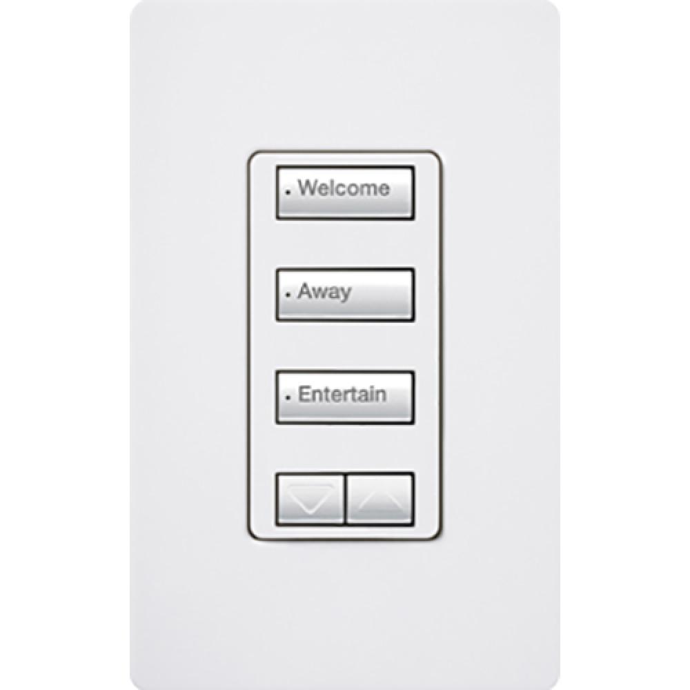 RA2 3BSRL WALL KEYPAD WHITE