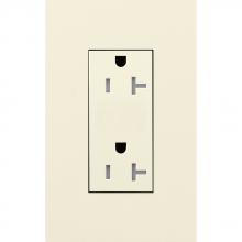 Lutron Electronics LTR-20-TR-LA - DUPLEX 20A TR RECEPTACLE LA NO FP