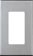 Lutron Electronics NT-R3-NFB-SC - ARCH WALLPLATE 1 GANG - ACC STN CHRM