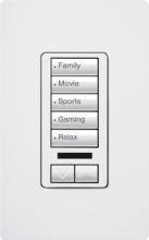 Lutron Electronics RRD-W5BRLIR-TP - RADIORA2 5BRLIR WALL KEYPAD TAUPE