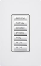 Lutron Electronics RRD-W7B-TP - RADIORA2 7B WALL KEYPAD TAUPE