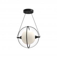 Kuzco Lighting Inc PD76712-BK - Aries 12-in Black LED Pendant