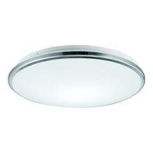 Kuzco Lighting Inc FM43315-CH - Brook 15-in Chrome LED Flush Mount