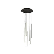 Kuzco Lighting Inc MP14919-BK - Chute 8 Head Black LED Multi Pendant